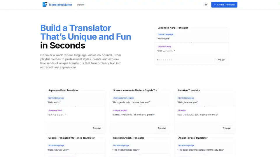 Translator Maker