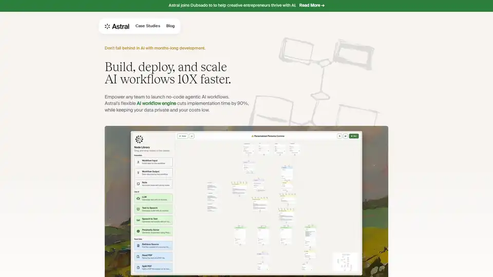 Astral Enterprise AI Workflow Engine