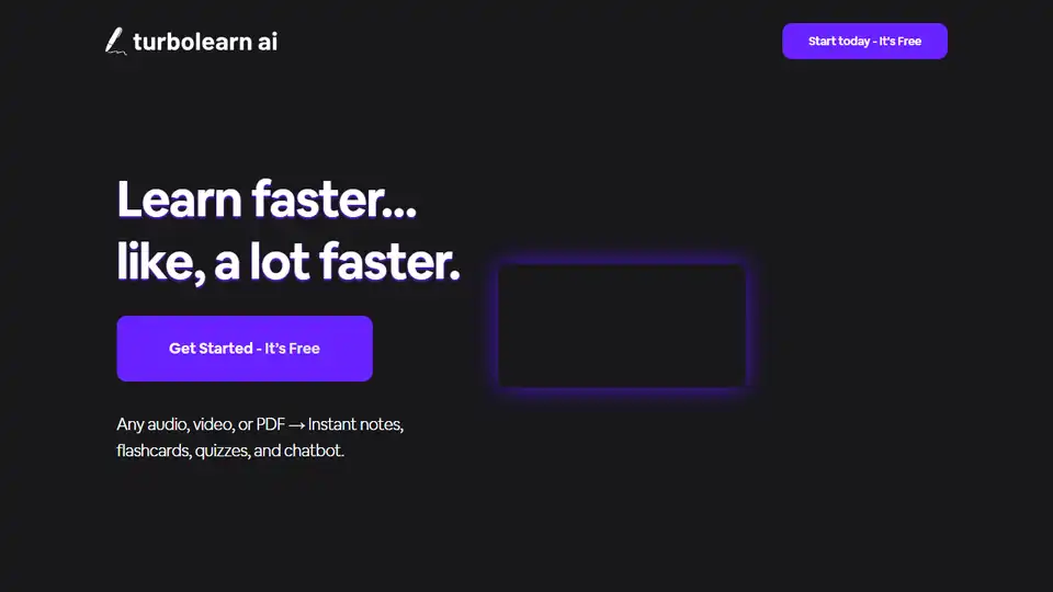 TurboLearn AI