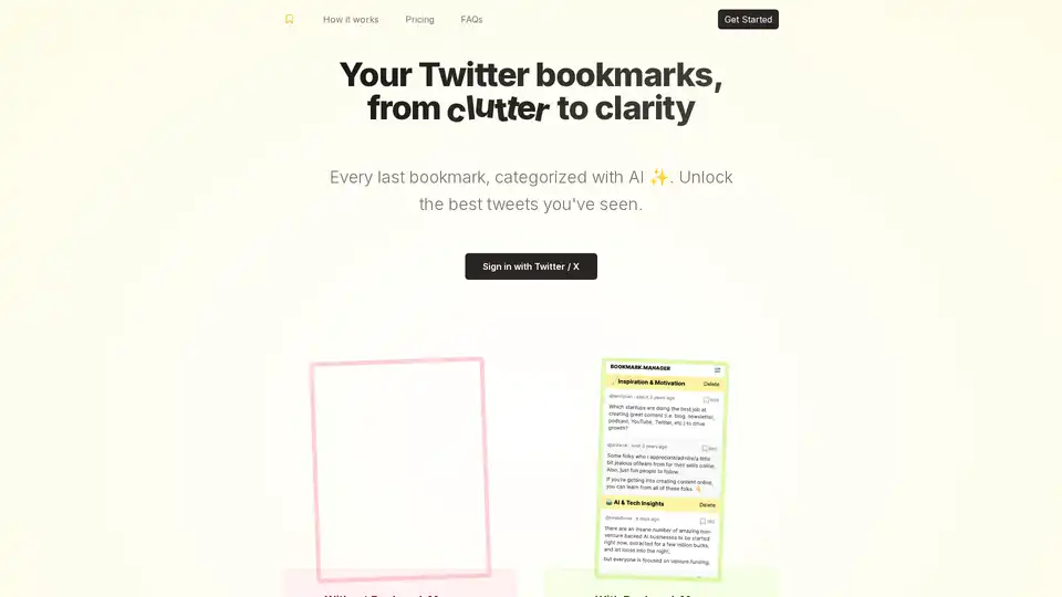 Bookmarks Manager