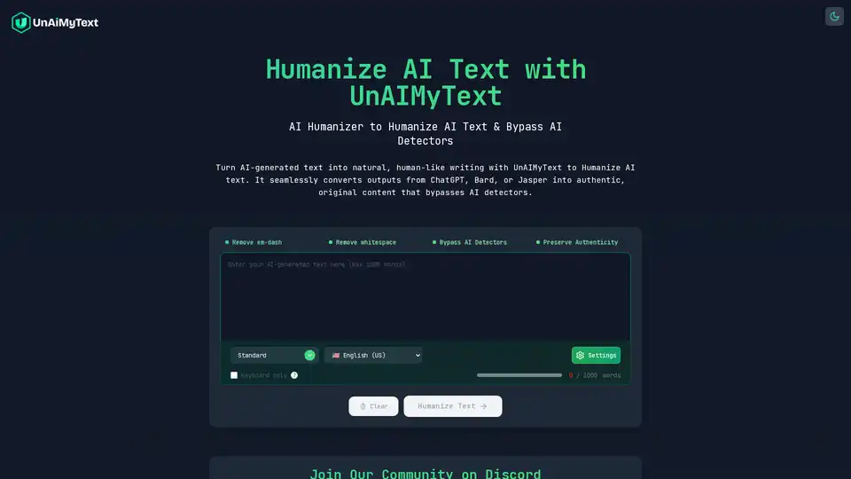 UnAIMyText