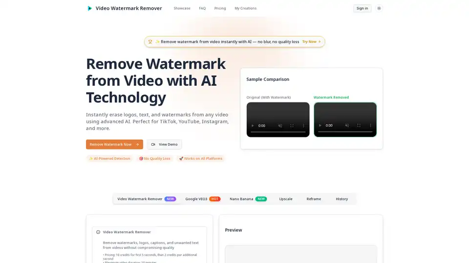 Video Watermark Remover
