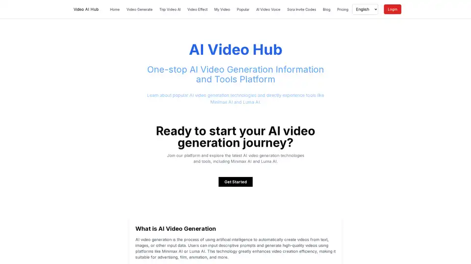 AI Video Generation Hub