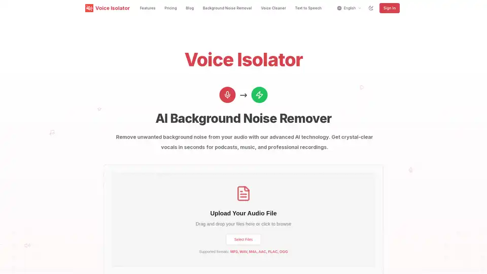 Voice Isolator