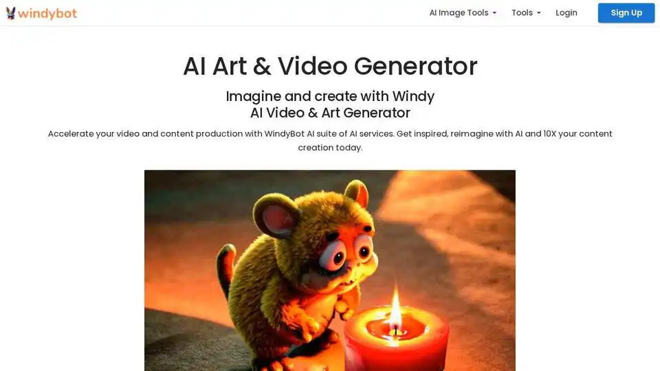 Windy AI Video & Art Generator