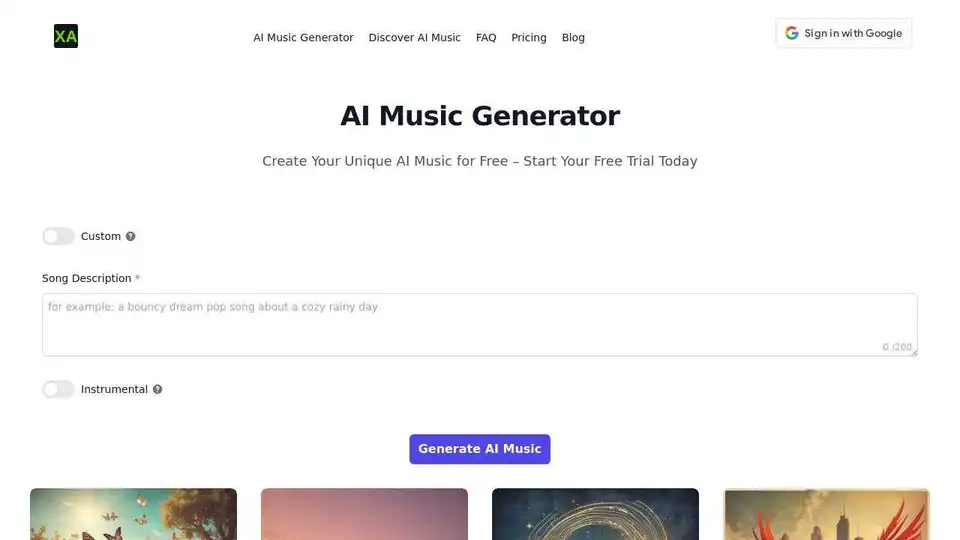 AI Music Generator