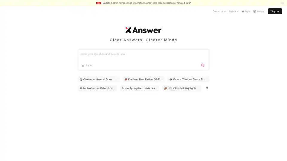 XAnswer