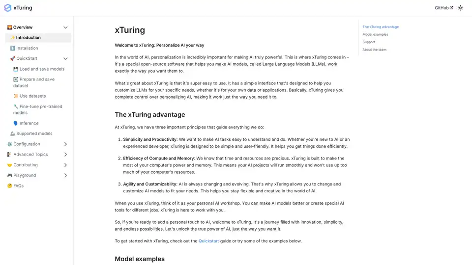 xTuring