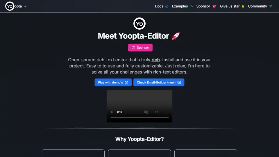 Yoopta-Editor