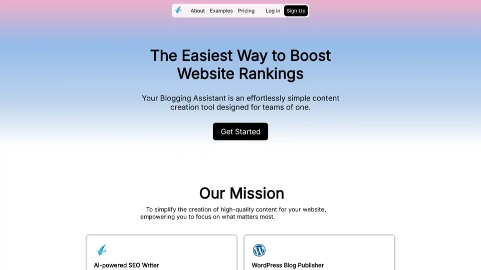 Your Blogging Assistant