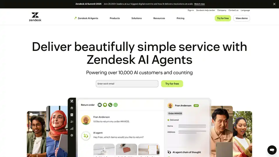 Zendesk AI Agents